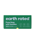 Dog Poop Bags With Handles on a Roll - Lavender